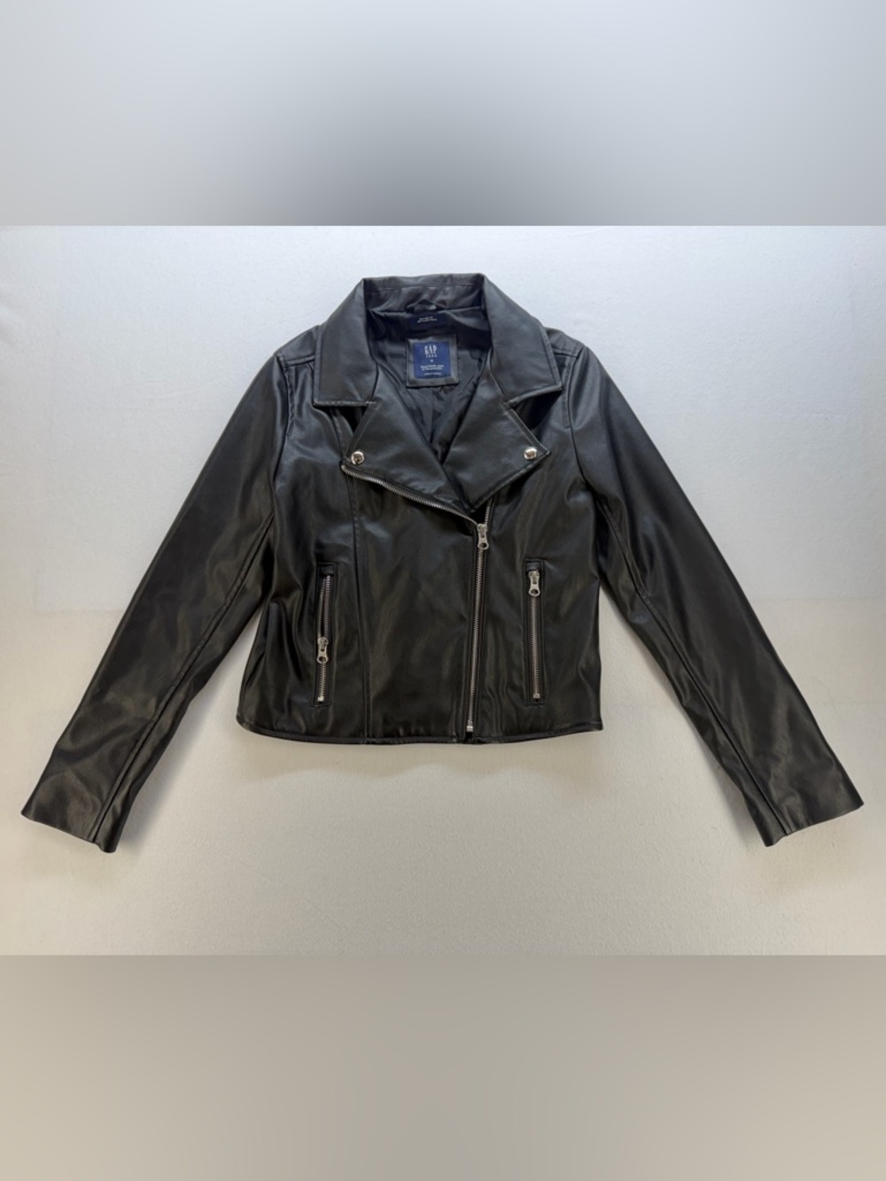 GAP KIDS Black “Leather” Jacket